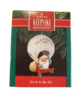 Joy Is In The Air 1990.Saint Nick Trying Something New Hallmark Ornament-New - £6.01 GBP