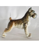 Vintage Schnauzer Figure Porcelain Dog - £27.53 GBP