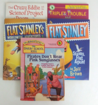 Lot Of 5 Mixed Children&#39;s Paperback Scholastic Books Flat Stanley &amp; More - £9.29 GBP