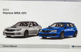 2013 Subaru Impreza Wrx/Sti Operatori Owner Proprietari Manuale OEM Fabbrica - £35.93 GBP