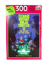 Vintage 1991 Teenage Mutant Ninja Turtles Ii 300 Pc Puzzle Movie Poster Rare Nos - £48.24 GBP