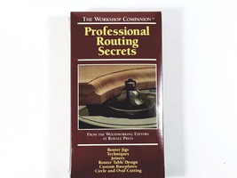 Professionell Routing Secrets Anleitung VHS Klebeband - Neu Versiegelt - £12.11 GBP