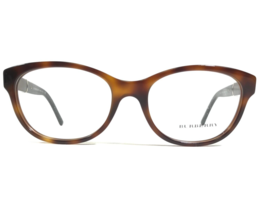 Burberry Eyeglasses Frames B 2151 3316 Black Brown Tortoise Round 54-18-140 - £59.62 GBP