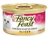 3 Oz. Fancy Feast Sliced Chicken Canned Cat Food Case of 12 - $21.99