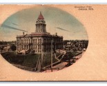 Courthouse Building Omaha NE Nebraska 1908 DB Postcard V16 - £2.30 GBP