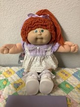 RARE Vintage Cabbage Patch Kid HM#8 Red Single Poodle Pony IC1 Made In Taiwan - £263.61 GBP