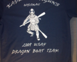 USAF AIR FORCE  UNIVERSITY W PHOENIX BLUE MEDIUM SHIRT KADENA SHOGUNS OA... - $567.22 MXN