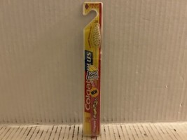 Colgate Plus Power Rangers Yellow Ranger Extra Soft Child PINK toothbrush (1995) - £23.70 GBP