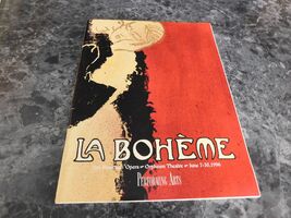 La Boheme San Francisco Opera June 1996 Performing Arts - $2.99