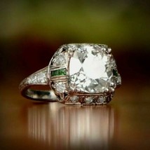 2.10CT Simulé Diamant Vintage Ancien Bijoux Mariage Bague en Argent Ster... - $149.05