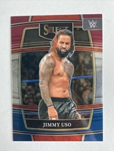 2022 WWE Select Jimmy Uso #31 Concourse Red &amp; Blue Silver Prizm Holo Retail - £2.00 GBP