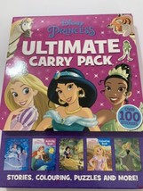 Disney Princess Ultimate Carry Pack Of (5) Book Stickers Travel Activity Books - £10.31 GBP