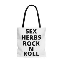 Herbalist Tote Bag | Sex, Herbs, Rock N Roll | Herbology | Gifts for Plant Lover - £23.98 GBP