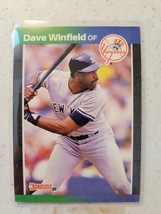 1989 Donruss #159 Dave Winfield - New York Yankees - MLB - £1.40 GBP