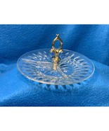 Princess House #449 3-Section Regency Relish Appetizer Dish With Handle ... - €6,45 EUR