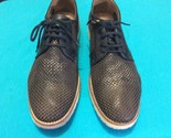 BERNARDO WOMENS IRIS IN BLACK PERF IN ORIGINAL BOX - Size 6.5 M - FREE S... - $38.79