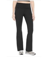 Gap Fit Womens Leggings Black Flare Pockets High Waisted Sweat-Wicking M... - $736.47 MXN