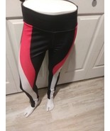 La Belle Boutique Yoga Pants Black Pink Large - $190.06 MXN