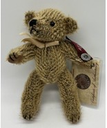 Russ 100% Mohair Collection &quot;Belamy Bear&quot;&quot; 6&quot; Vintage Edition suede Paws - $14.95