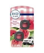 Car Air Freshener Vent Clip Sweet Watermelon Vine Scent, 2 Count, .13 oz... - £4.53 GBP