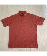 FOOTJOY FJ Foot Joy Wicking Golf Polo Shirt Red LARGE L - $20.42 CAD