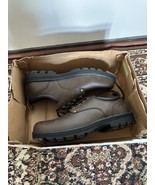 BNWOB Hush Puppies Mateo Oxford, Men&#39;s size 8W, Dark Brown - $81.48 CAD