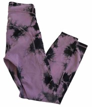 Lululemon Power Thru High Rise Tight 23” Tie Dye Wisteria Purple Women&#39;s Size 4 - £25.41 GBP