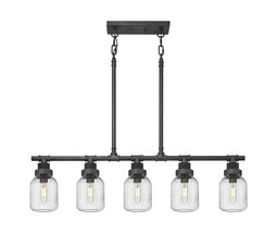 Linear Pendant Somers 6&quot; Weathered Zinc Downtown Urban Seedy 472-5I-WZ-G472-6SDY - £950.52 GBP