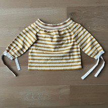 J. CREW Striped Long-Sleeve Off-The-Shoulder Top NWOT - $19.99