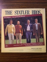 The Statler Brothers Entertainers On And Off The Road Vinyl 33 RPM - £3.86 GBP