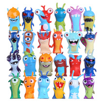 Slugteerra Action Figures Toy 5cm Mini Slugteerra Anime Figures Toys 24p... - £17.52 GBP