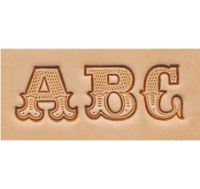 Tandy Leather | Craftool 3/4&quot; (19 mm) Leather Art Alphabet Set #8145-00 - £99.67 GBP