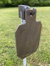 Magnum Target 3/8&quot; AR500 7&quot;x12” IDPA Steel Shooting Range Target w/ T-Po... - $69.99