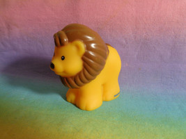 2007 Mattel Fisher Price Little People Plastic Lion Zoo Figure - £1.93 GBP