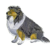 Amazing Custom Dog Portraits[Shetland Sheepdog] Embroidered Iron On/Sew Patch [5 - £10.27 GBP