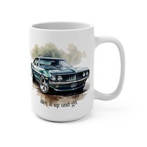 Muscle Car Classic Car Coffee Cup Vintage Car American Muscle Car Gift 1... - $19.99
