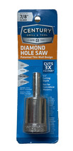 Century Drill &amp; Tool Co., Inc 7/8&quot; Diamond Hole Saw #05578 - £21.78 GBP
