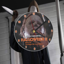 8&quot; Halloween II Michael Meyers Horror Movie  Custom Clocks &amp; Gifts - £18.88 GBP