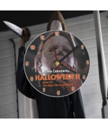8&quot; Halloween II Michael Meyers Horror Movie  Custom Clocks &amp; Gifts - £19.12 GBP