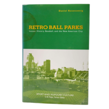Retro Ball Parks Instant History Baseball New American City Hardcover Book - £15.47 GBP