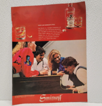Vintage 1981 Smirnoff Vodka Alcohol Magazine Ad Bar Party Man Cave - $10.93