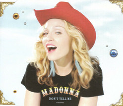 Madonna Don&#39;t Tell Me Cd Australian Import 4 Track Mint Htf - £4.94 GBP