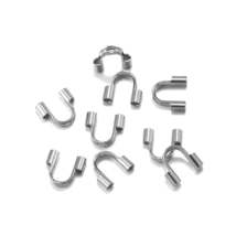 Stainless Steel Wire Protectors U Shape, 30pcs - £2.69 GBP