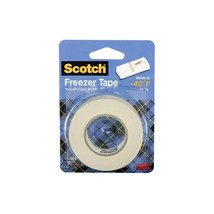 Scotch Freezer Tape Adhesive Tight Seal .75 in W x 1000 in L 3M 178 1 Roll - £6.81 GBP
