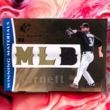 2008 SPx Winning Materials MLB /125 AJ Burnett #WM-AB - $2.48