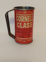 Vintage Cornell Class Reunion 1972 Genesee Flat Top Beer Can Mug - £11.99 GBP