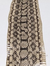Unbleached Elaphe Snake Skin Leather Snakeskin Craft Supply Glossy Taupe  - $276.76 MXN+