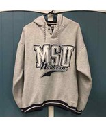 Vtg 90’s MSU Northern oversized hoodie college sweatshirt size L Gear fo... - $78.46 CAD