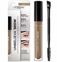 L&#39;Oreal Paris Unbelieva-Brow Longwear Waterproof Tinted Brow Gel, Smudge-resista - £10.75 GBP