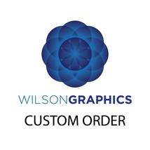 72 - 1&quot; tall logos 3 Designs Provided by Customer - £43.04 GBP